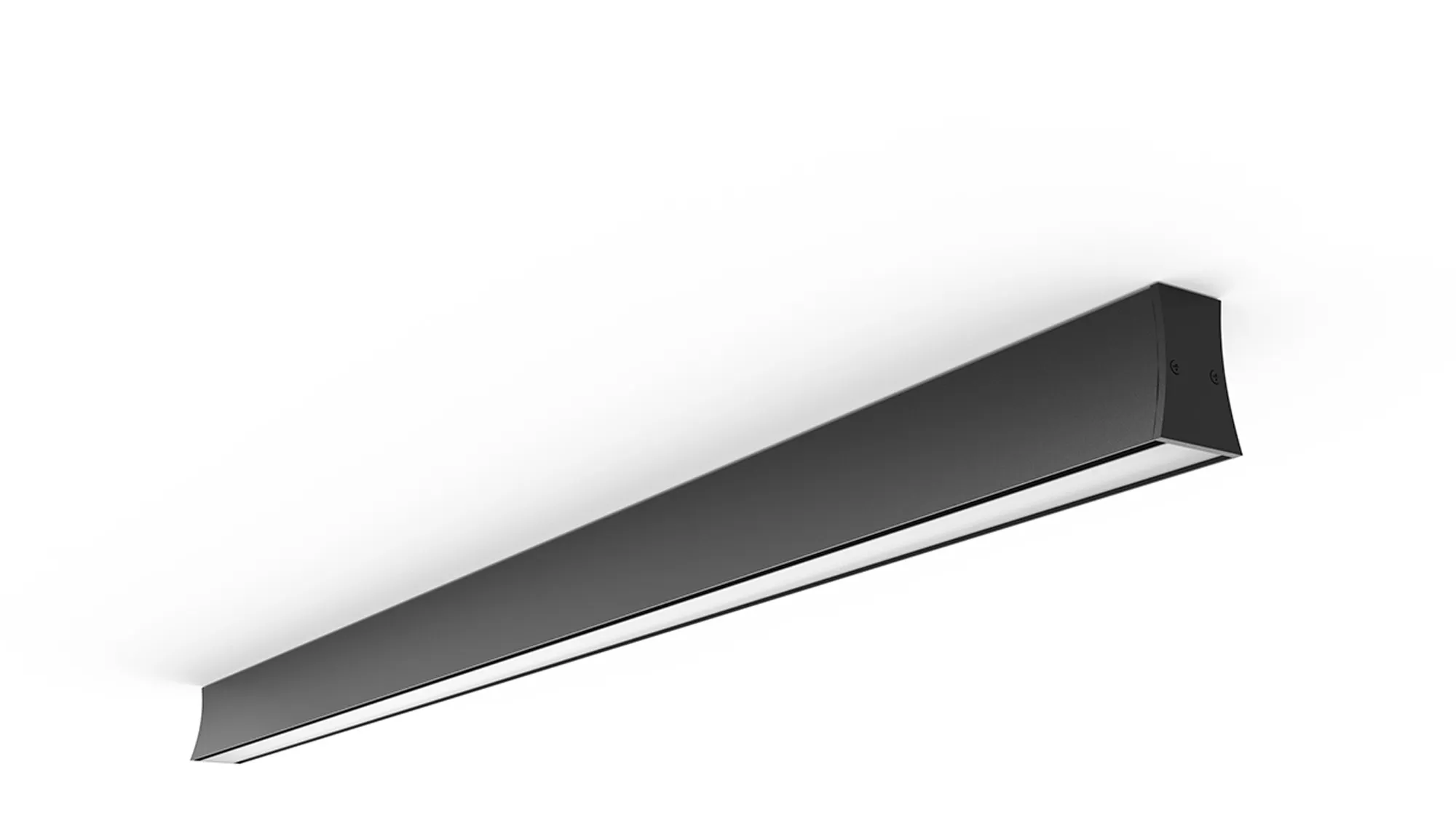Hanok Black Ceiling Lights Mantra Fusion Linear Fittings